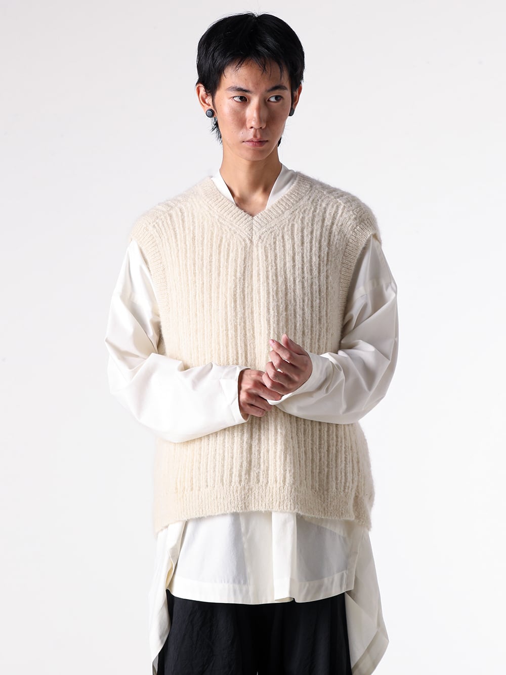 O project×JAN-JAN VAN ESSCHE 25-26AW ブランドMIXレイヤードスタイル