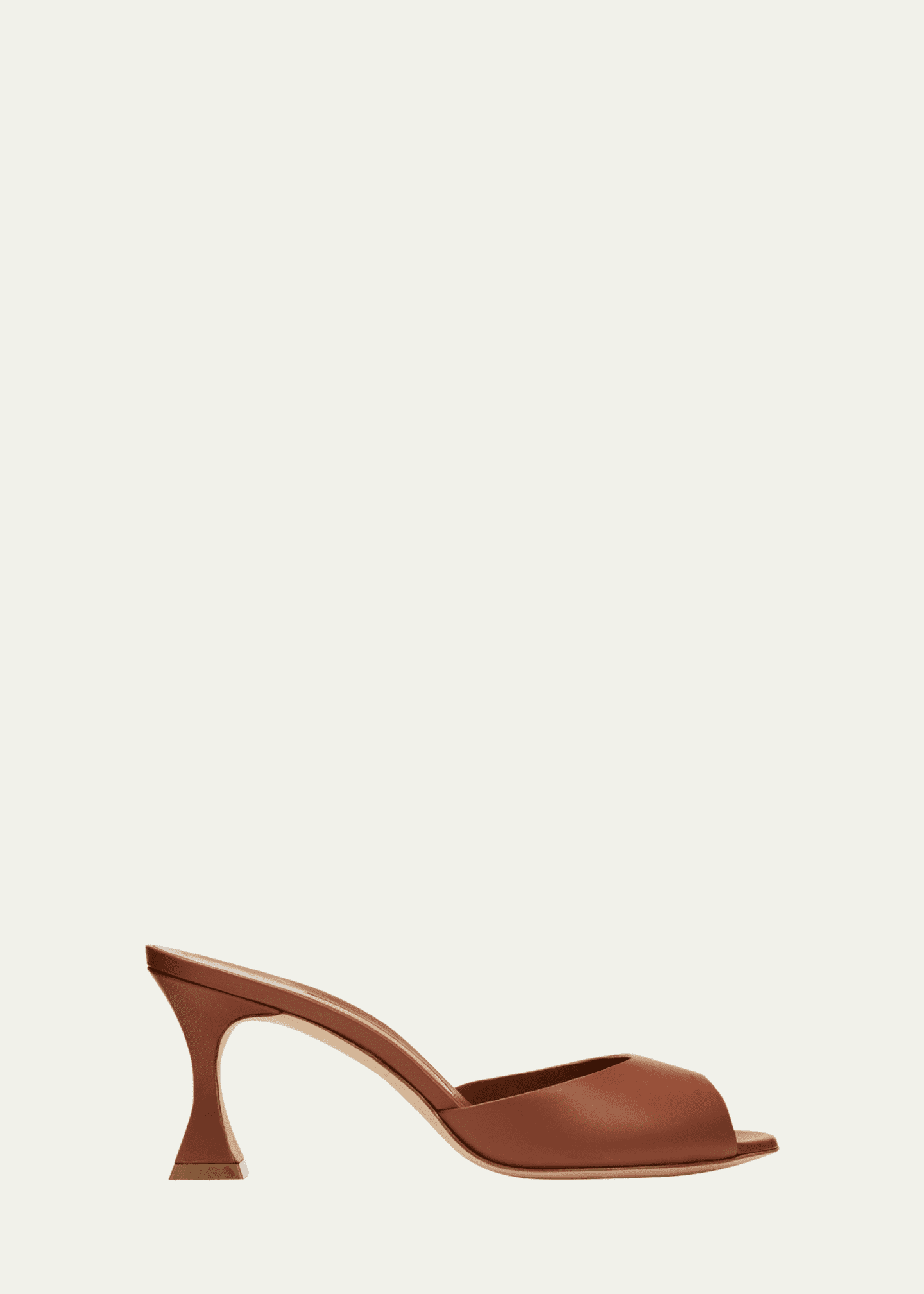 Manolo Blahnik Jadarona Leather Mule Sandals - Bergdorf Goodman