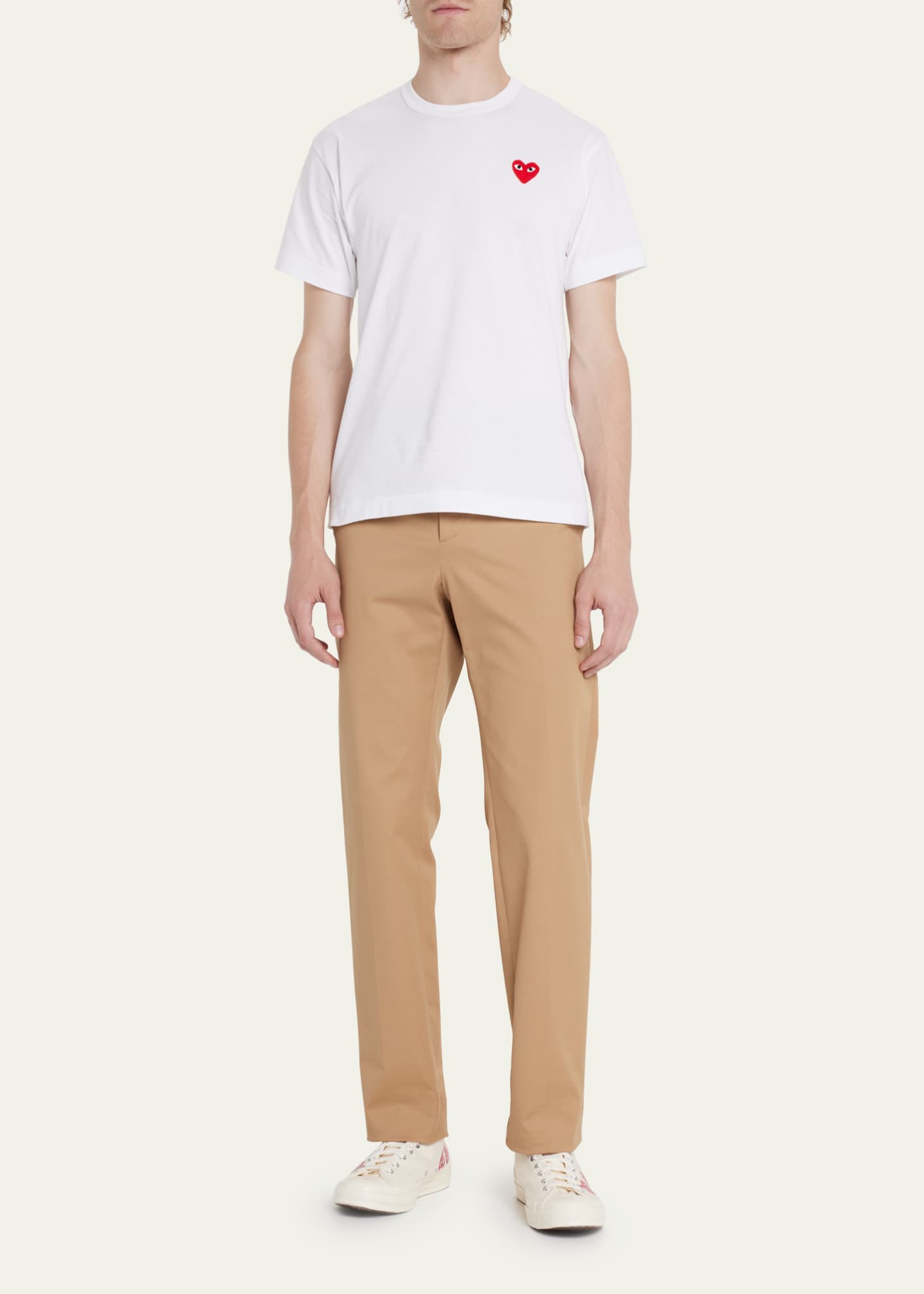 Comme des Garcons Men's Cotton Jersey Heart T-Shirt - Bergdorf Goodman