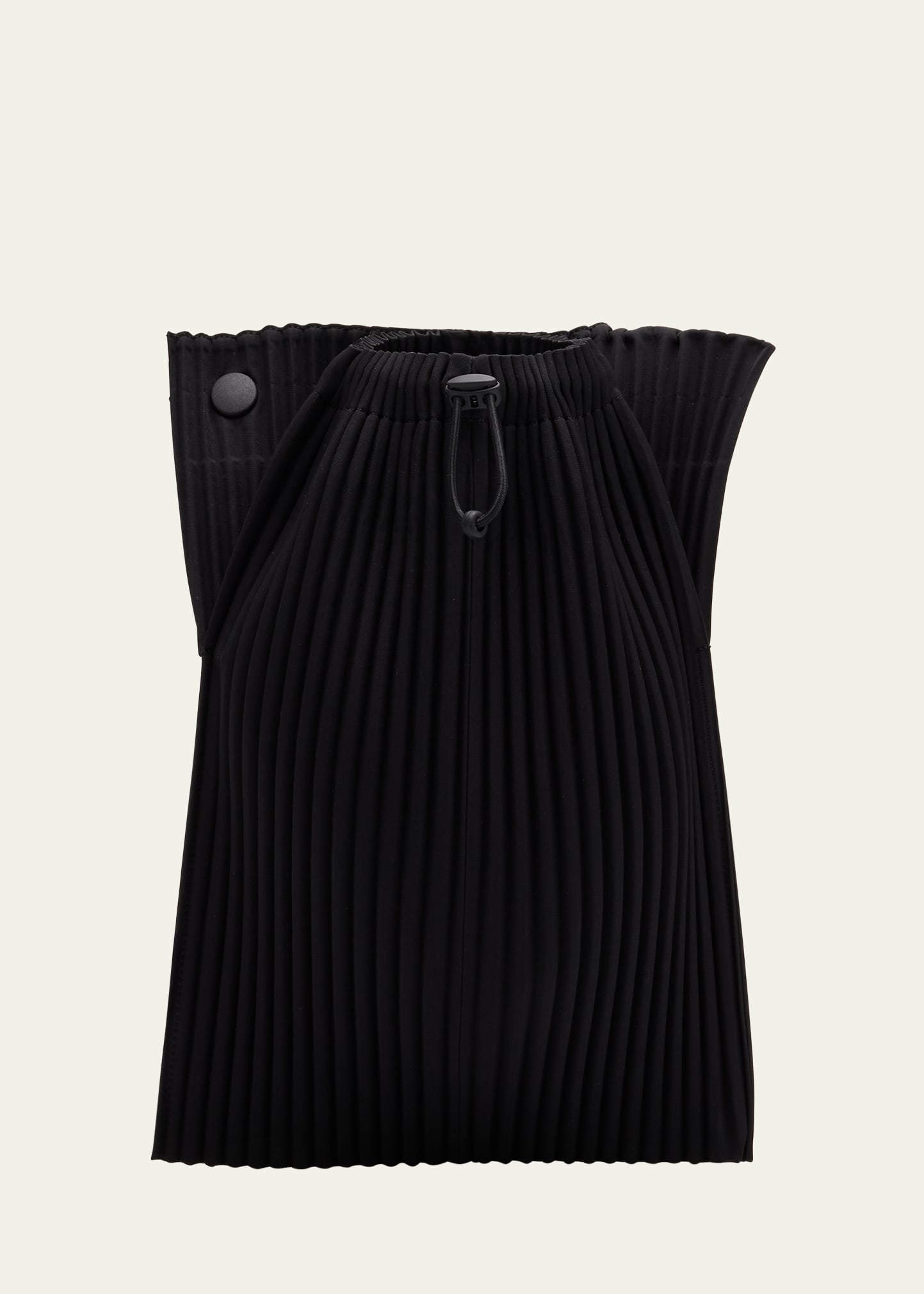 Homme Plisse Issey Miyake Men's Pocket Large Pleated Crossbody Bag