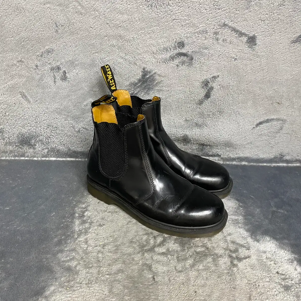 Dr.Martens 23cmレディース ブラック サイドゴアブーツ S115737189