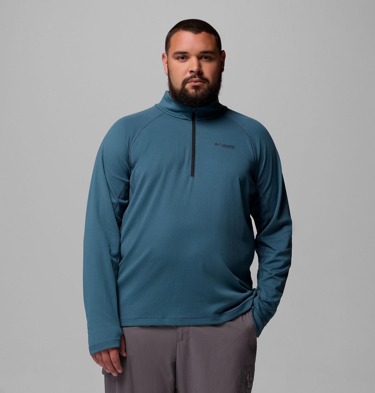 Men's DriVenture Half Zip Shirt - Big | Columbia