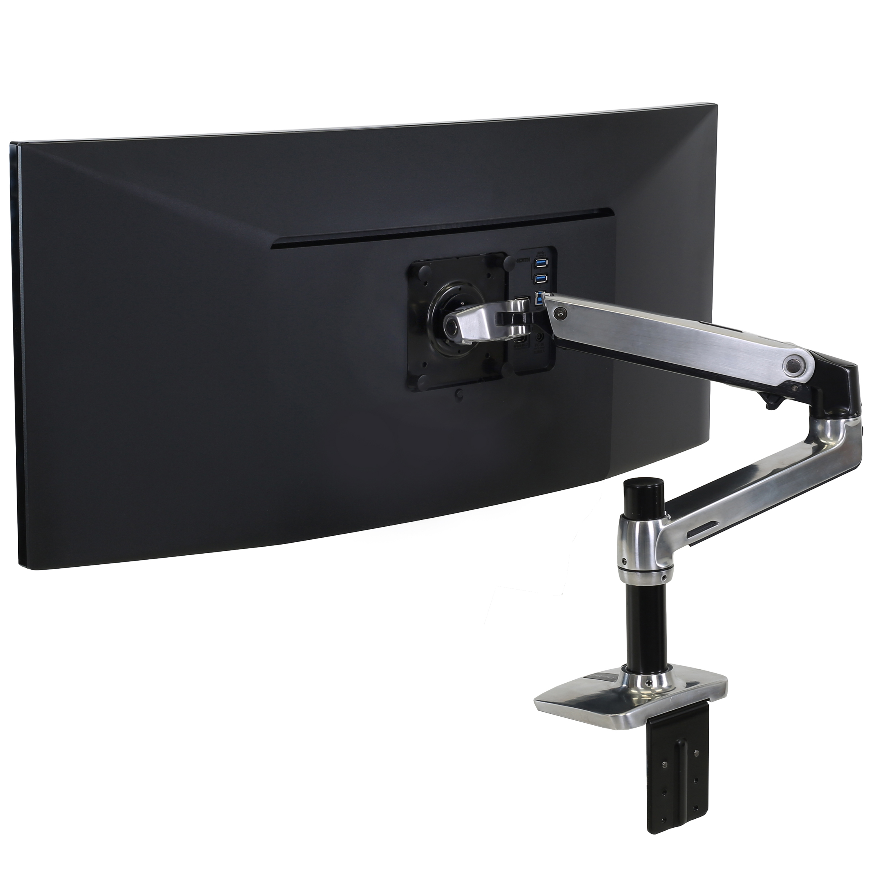 LX Desk Mounted Monitor Arm With Tilt and Rotation | Ergotron