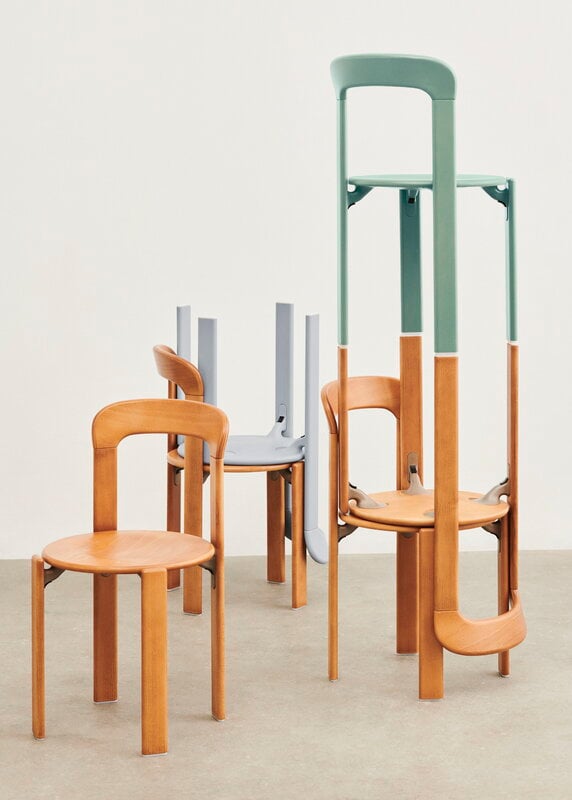 HAY Rey chair, golden | Finnish Design Shop