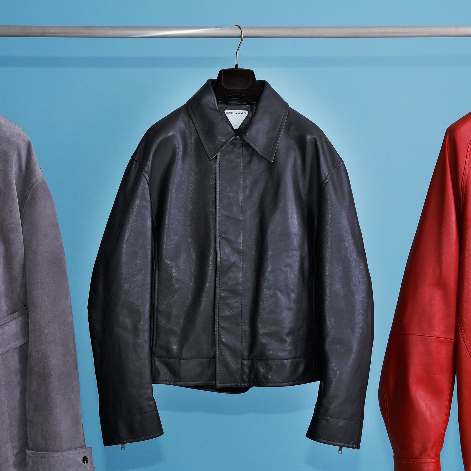 ボッテガヴェネタ ノーカラージャケット 50 クリーニング済 ボッテガ
