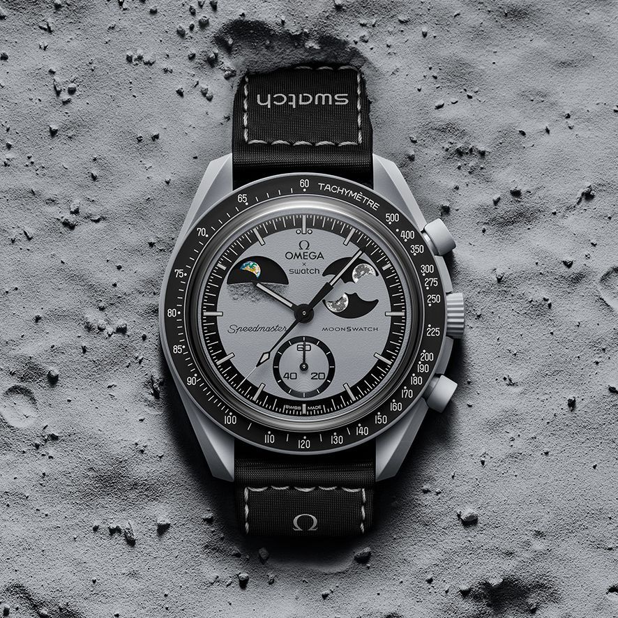 オメガ×スウォッチの新作ムーンスウォッチ「バイオセラミック ムーン
