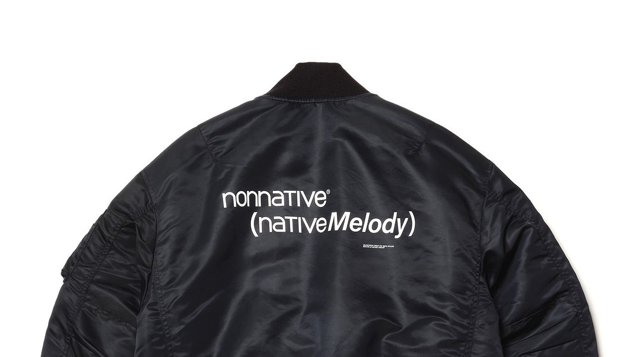 ノンネイティブ×フラグメント&アーティストプルーフによるMA-1が登場