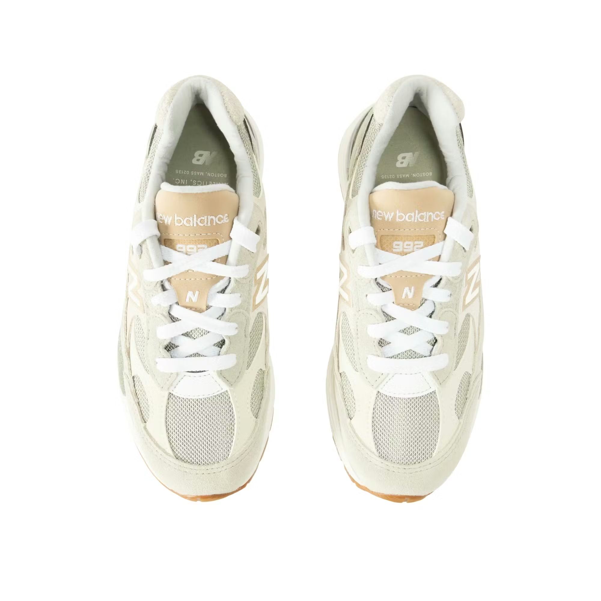 ニューバランス「992 “Olivine”」は抹茶風味のニュアンスカラー──GQ