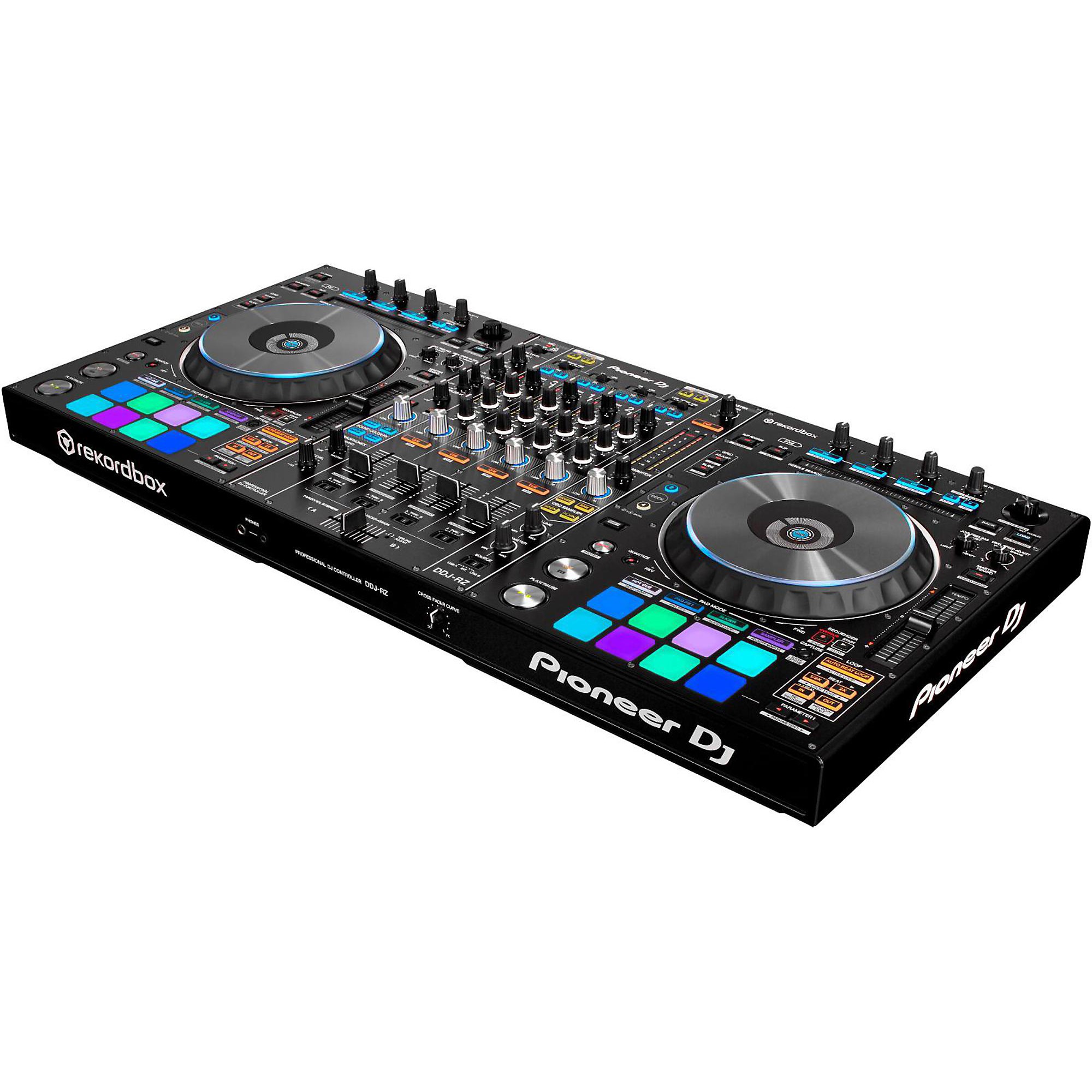 Open Box Pioneer DJ DDJ-RZ 4-Channel Rekordbox DJ Controller with