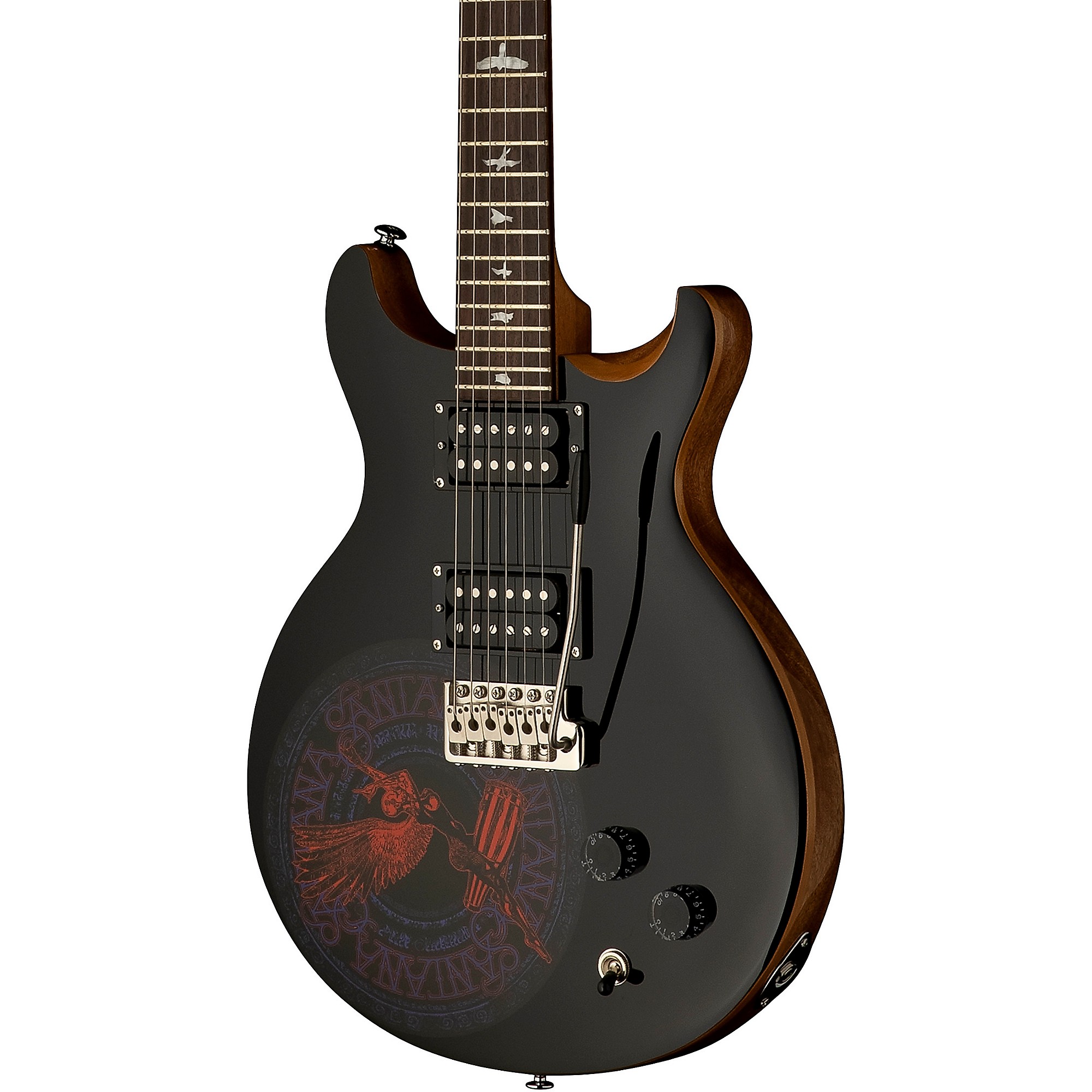 PRS SE Santana Abraxas Limited-Edition Electric Guitar Black
