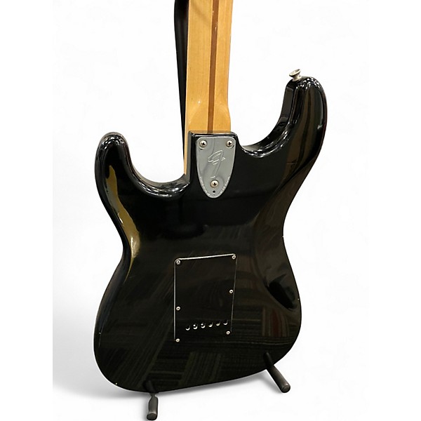 Vintage 1979 Fender Stratocaster Black Solid Body Electric Guitar