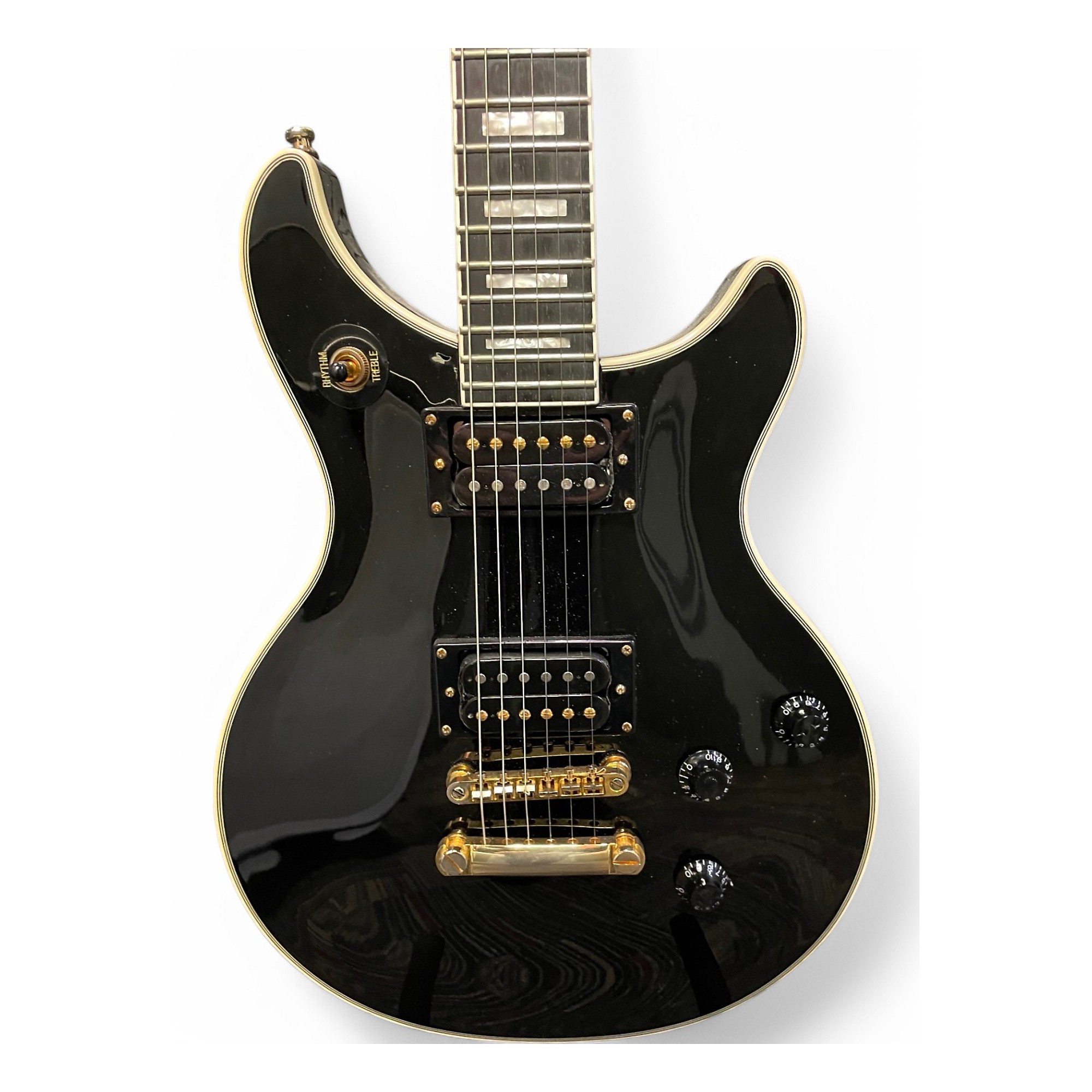 Used Epiphone Limited Edition Tak Matsumoto DC Custom Black Solid