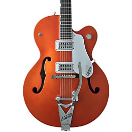 Platinum Gretsch Guitars G6120SH Brian Setzer Hot Rod Tangerine