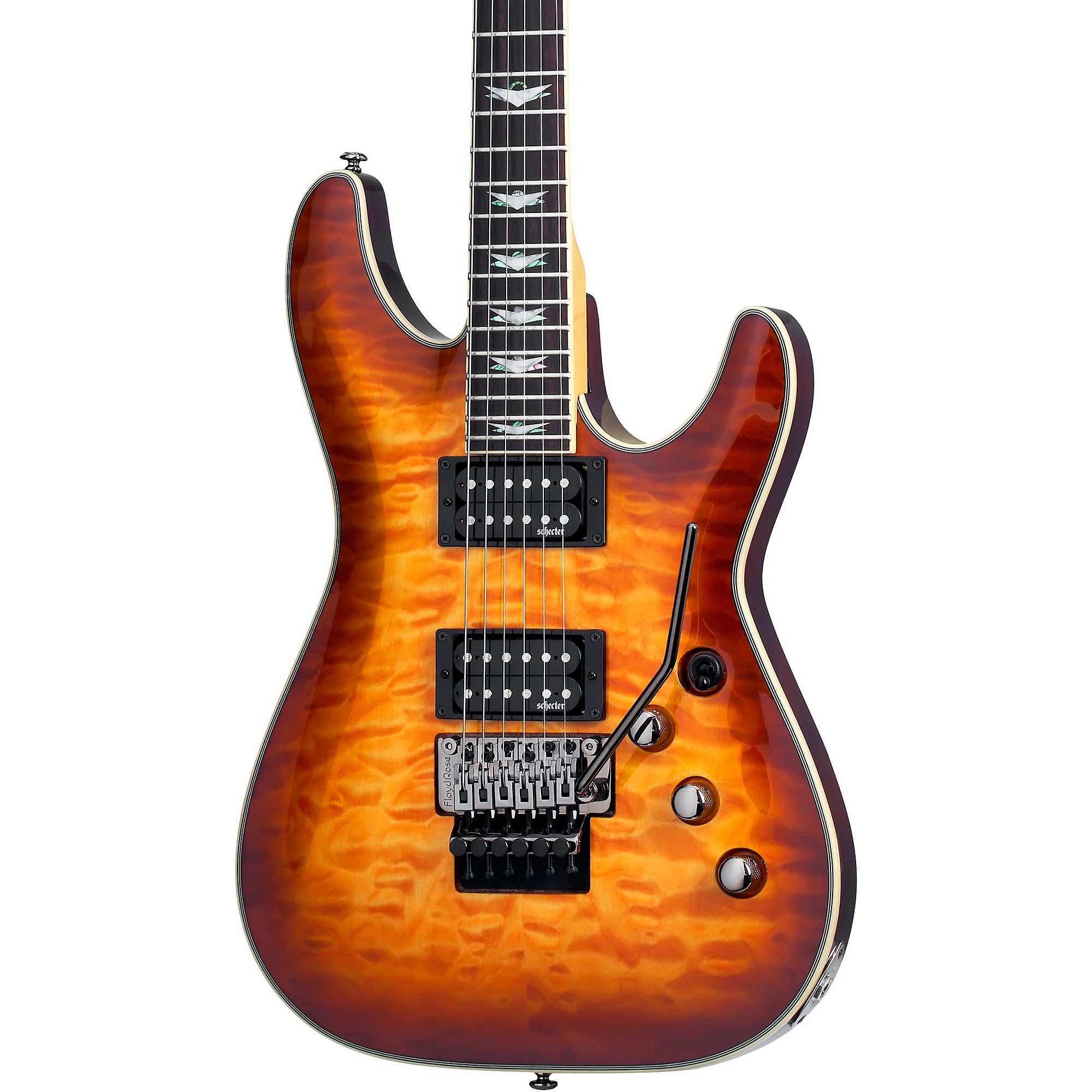 Schecter Guitar Research Omen Extreme-6 FR Electric Guitar Vintage