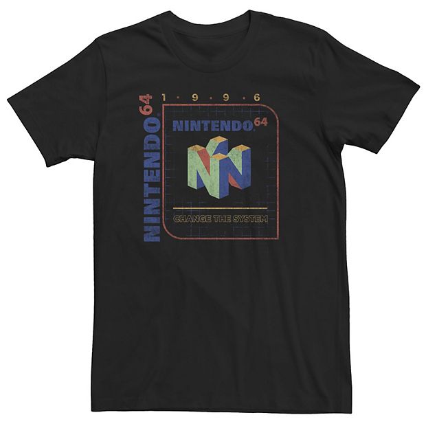 Big & Tall Nintendo 64 1996 Change The System Tee