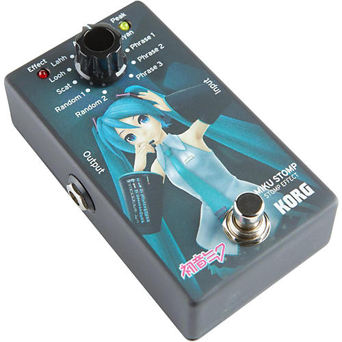 KORG Miku Stomp Vocaloid Guitar Effects Pedal | Musician's Friend