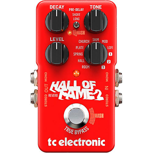 TC Electronic Hall of Fame 2 Reverb Effects Pedal | Musician's Friend