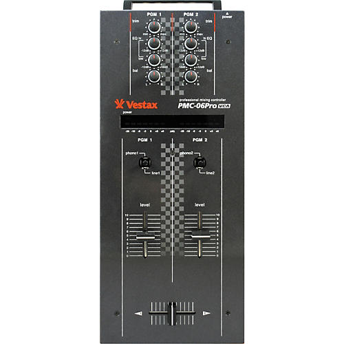 Vestax PMC-06Pro 2-Channel DJ Mixer Black | Musician's Friend