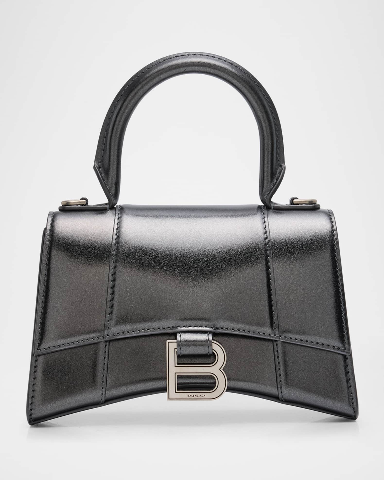 Balenciaga Hourglass XS Metallic Bag | Neiman Marcus