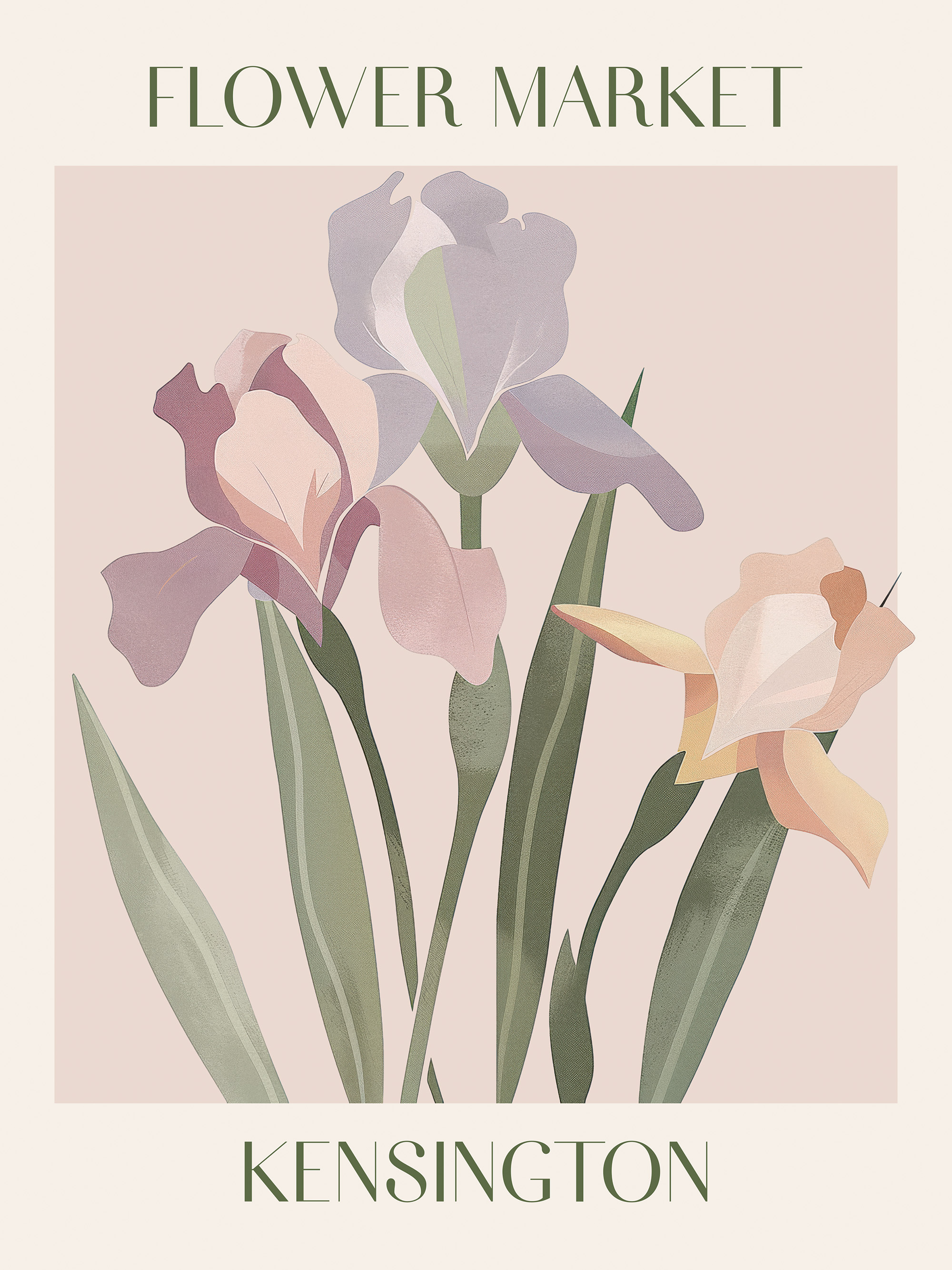 フラワーマーケット ケンジントン ポスター | Poster Store JP