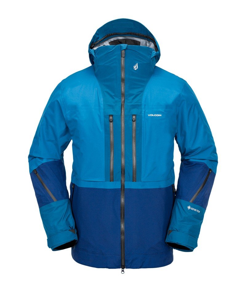 Volcom Mens TDS Infrared GORE-TEX Jacket - Light Blue - 196134774853