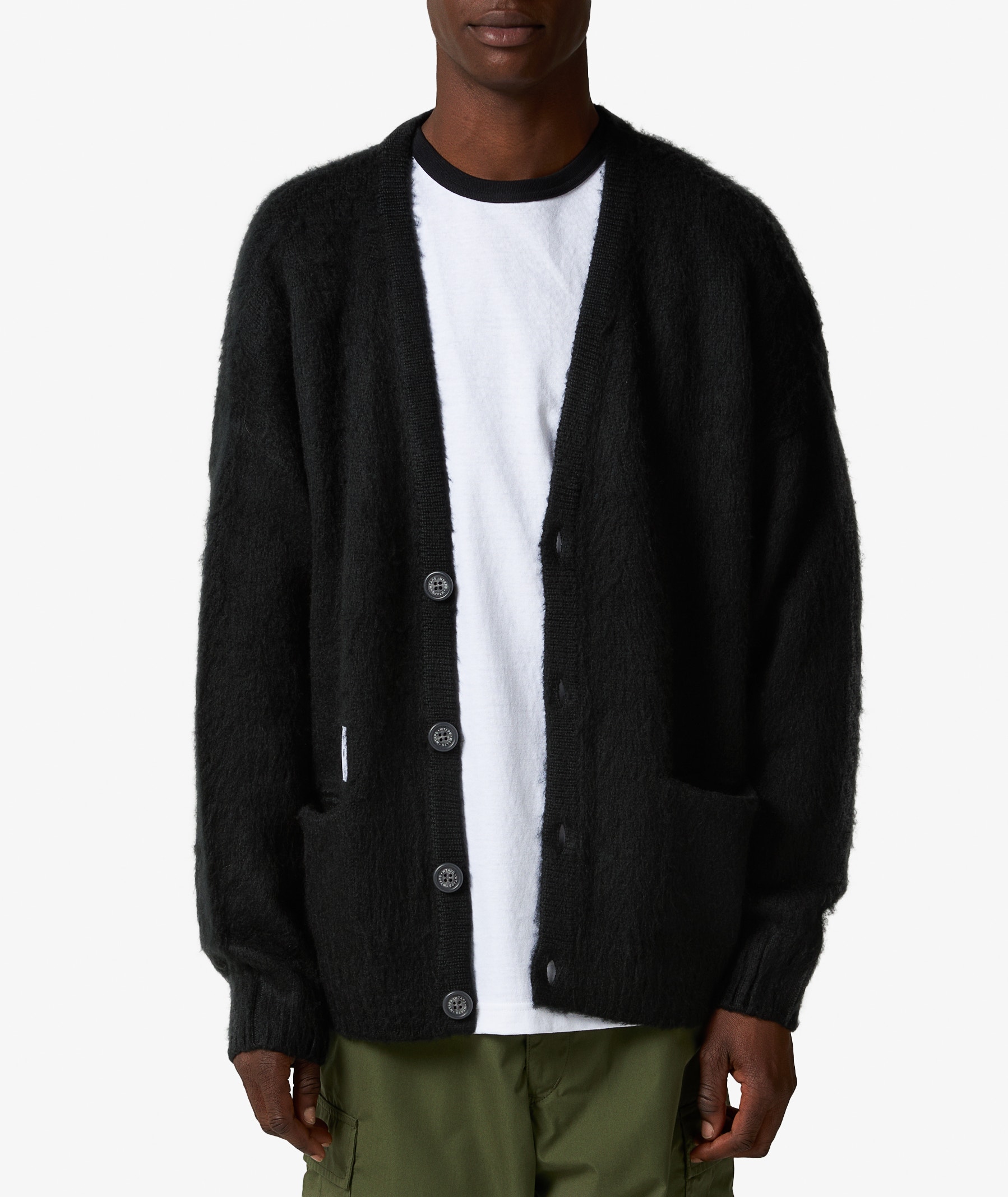 WTAPS Palmer Cardigan in Black | SVD USA