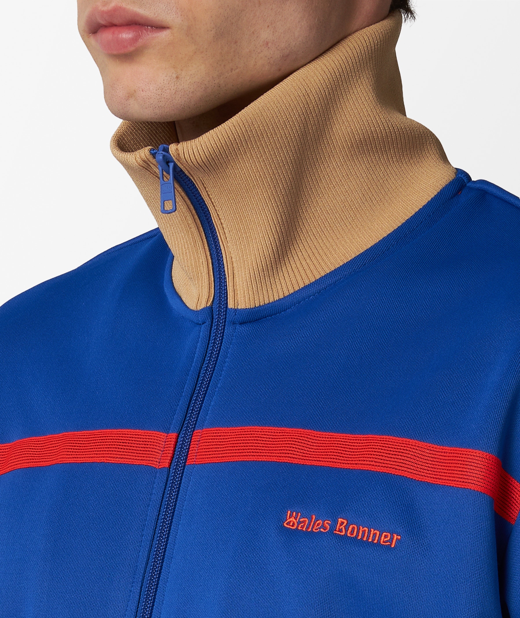 adidas Track Jacket x Wales Bonner in Blue | SVD USA