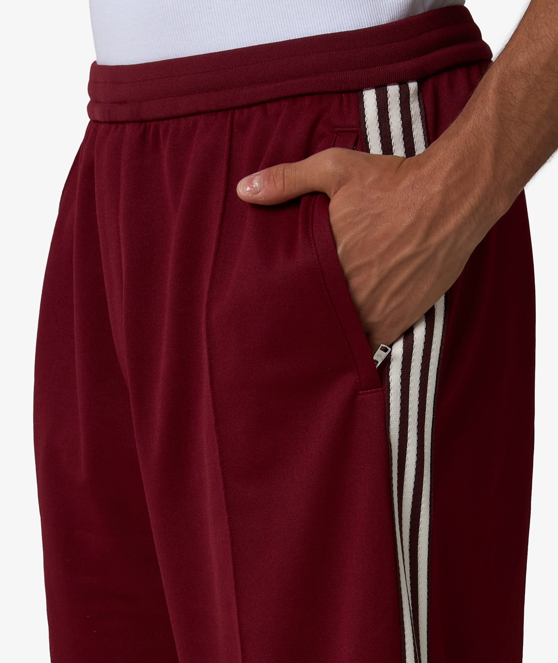 adidas Track Shorts x Wales Bonner | Burgundy | SVD USA