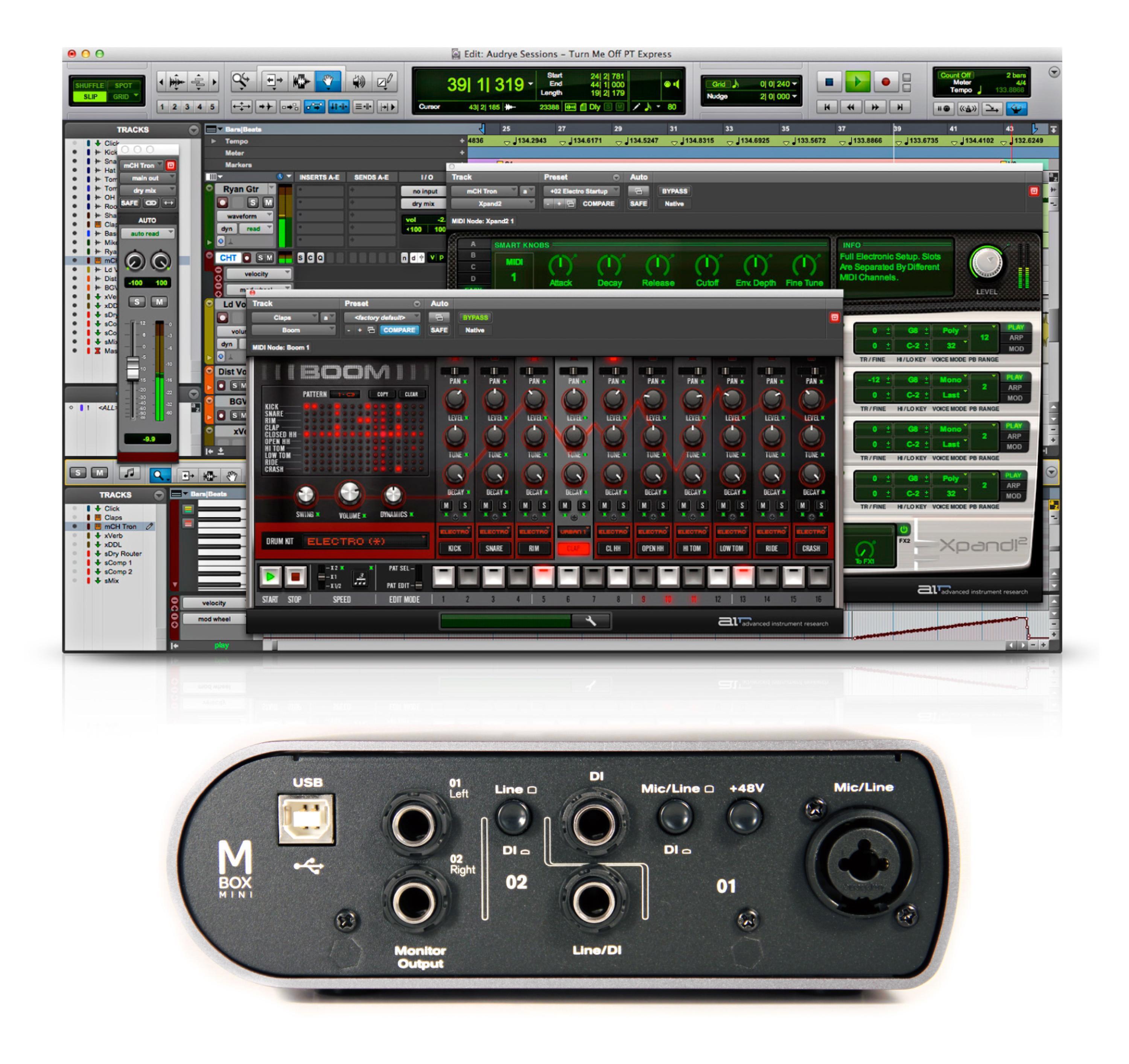 Avid Mbox 3 Mini with Pro Tools Express | Sweetwater
