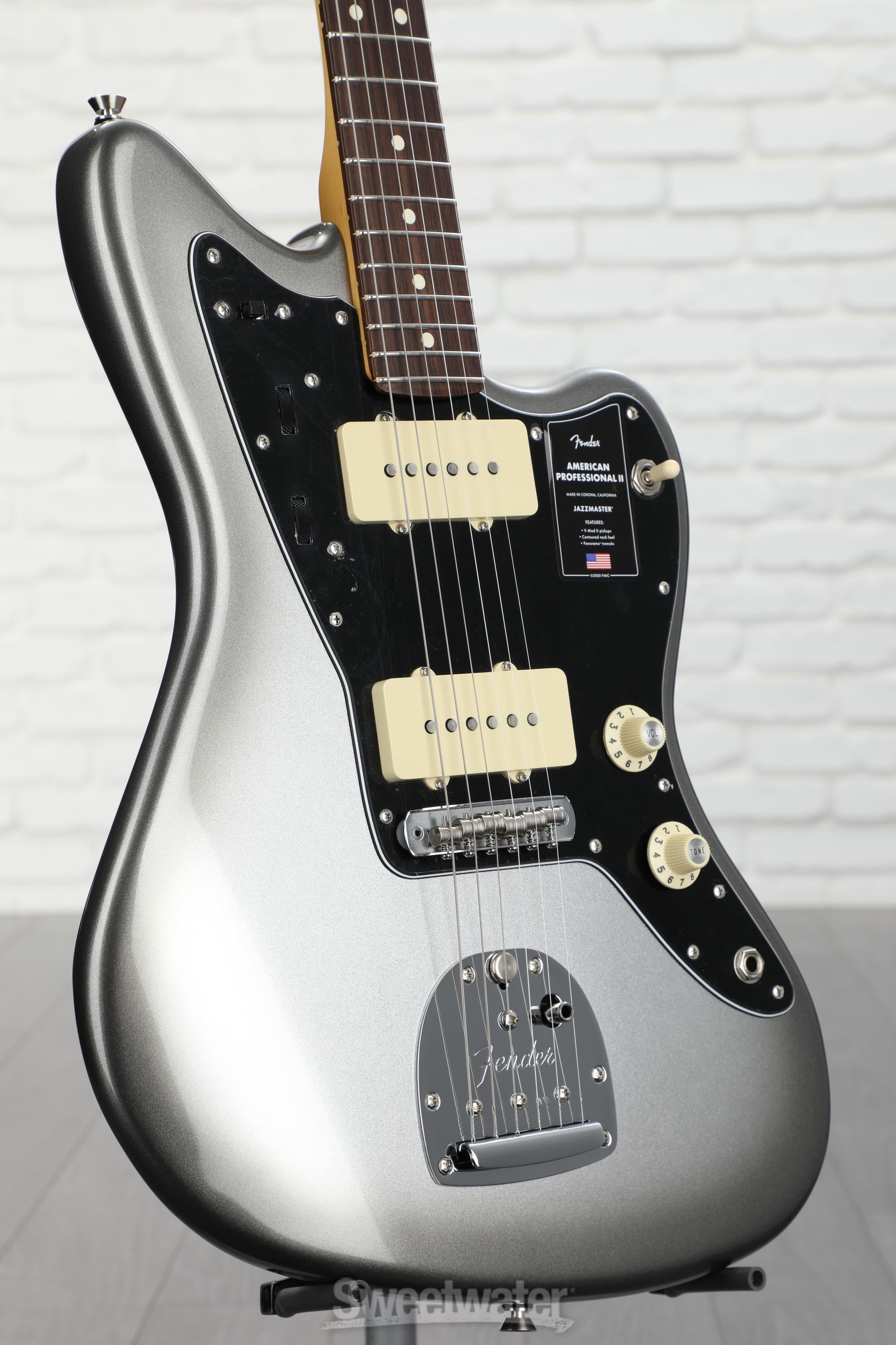 Fender American Professional II Jazzmaster - Mercury with Rosewood