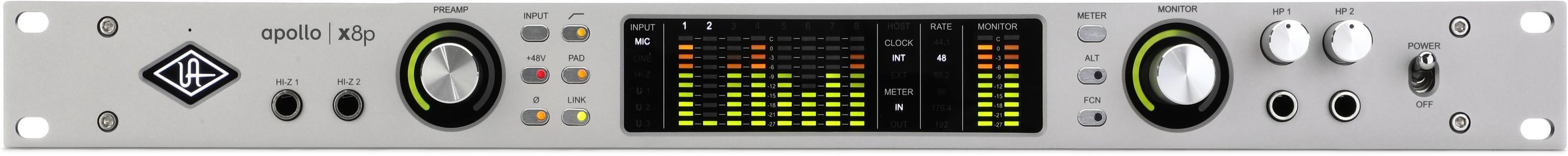 Universal Audio Apollo 8 DUO 18x24 Thunderbolt 2 Audio Interface