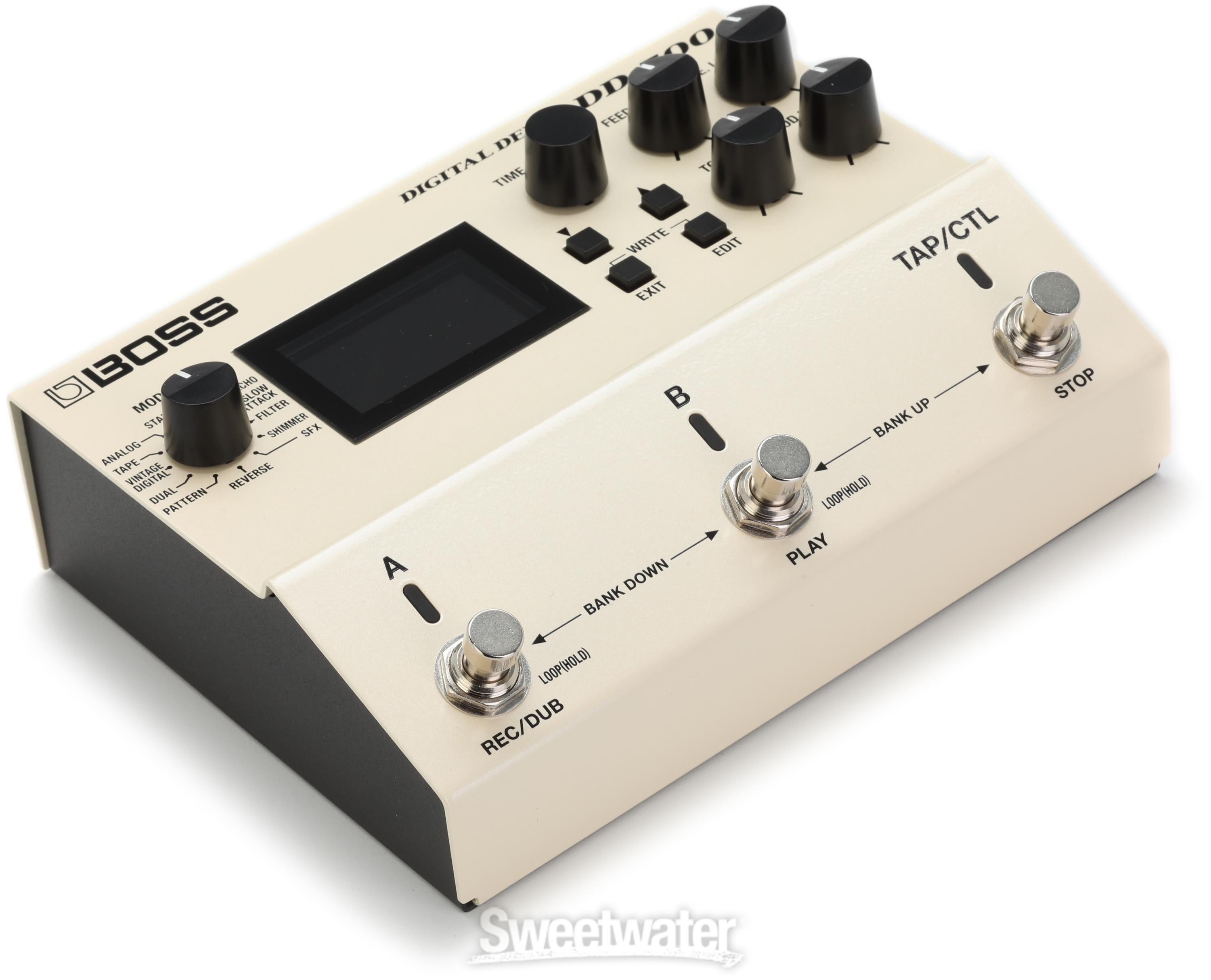 Boss DD-500 Digital Delay Pedal | Sweetwater