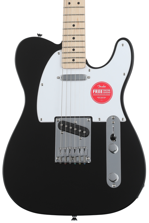 Squier Sonic Telecaster Electric Guitar - Black | Sweetwater
