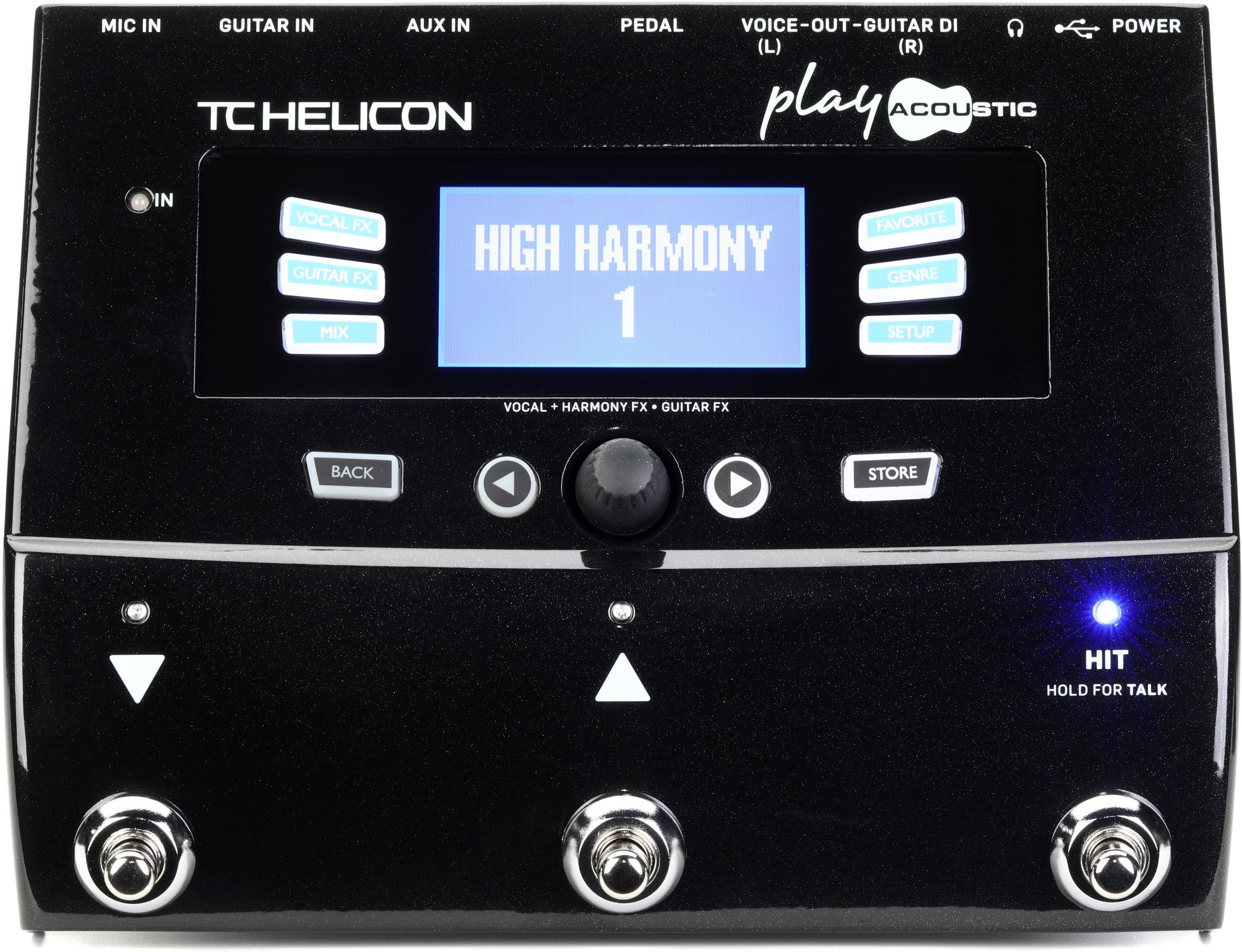 TC-Helicon VoiceLive Play Acoustic Guitar and Vocal Effects