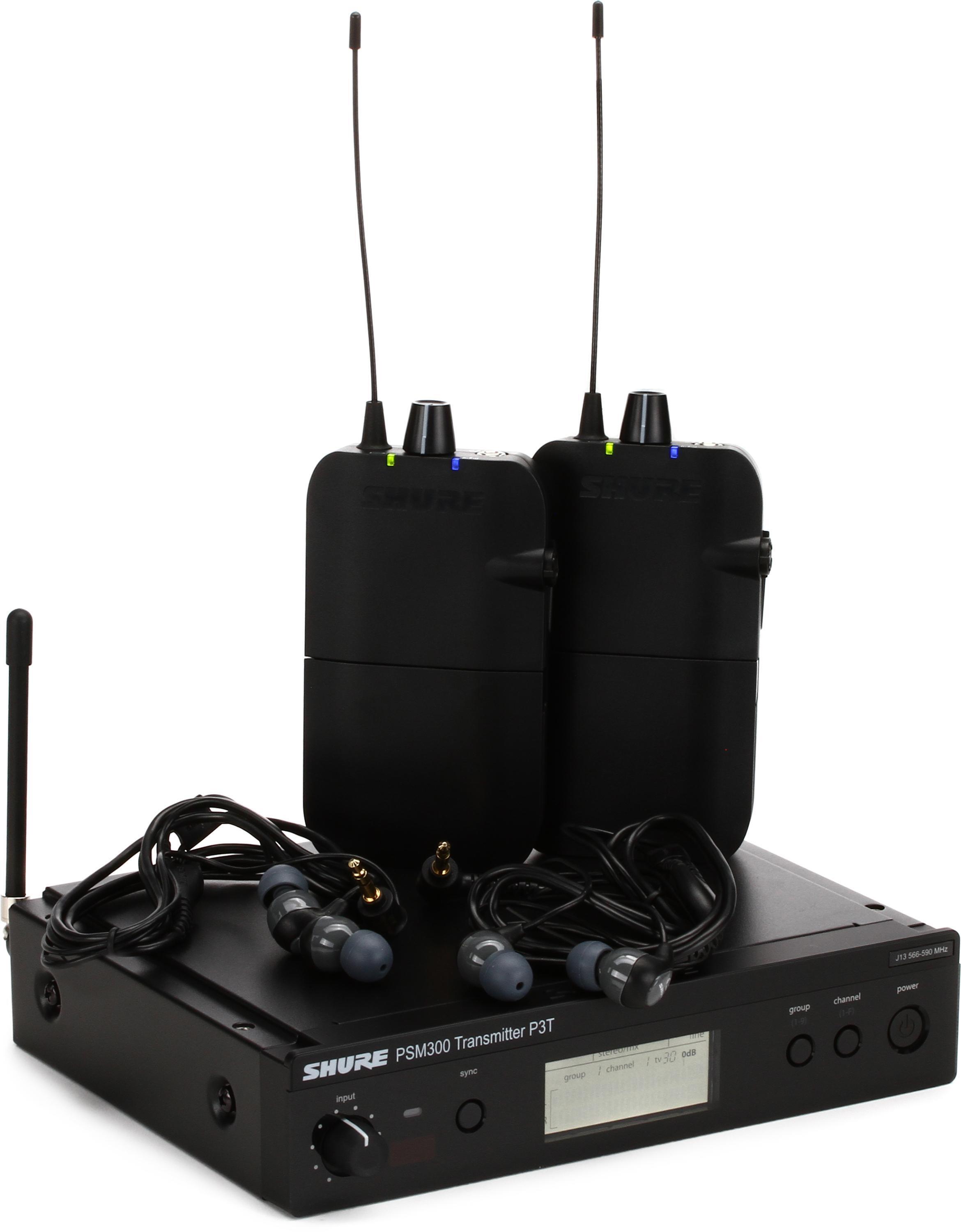 Shure PSM300 Twin Pack P3TR112TW Wireless In-ear Monitor System