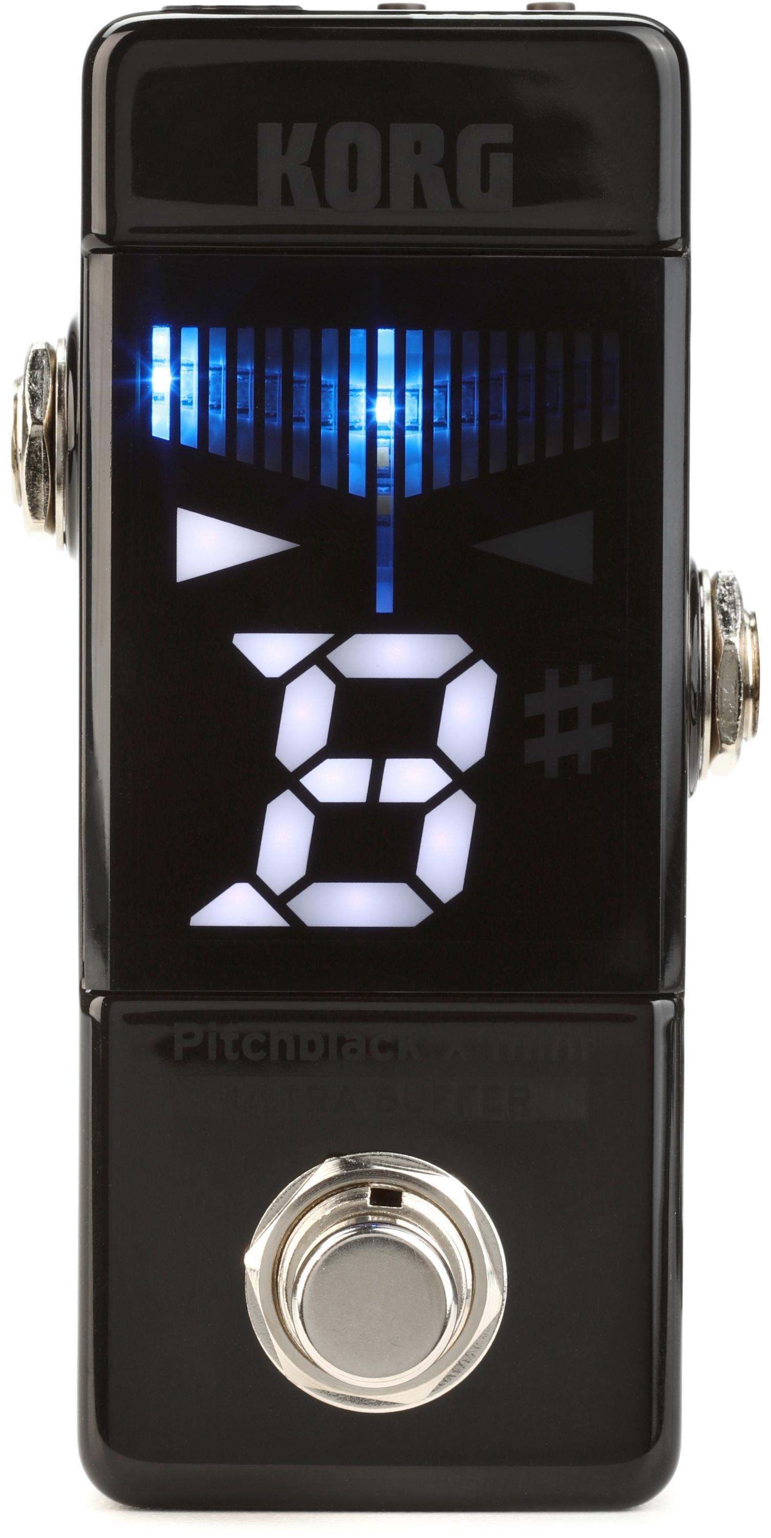 Korg Pitchblack XS Custom Pedal Tuner | Sweetwater