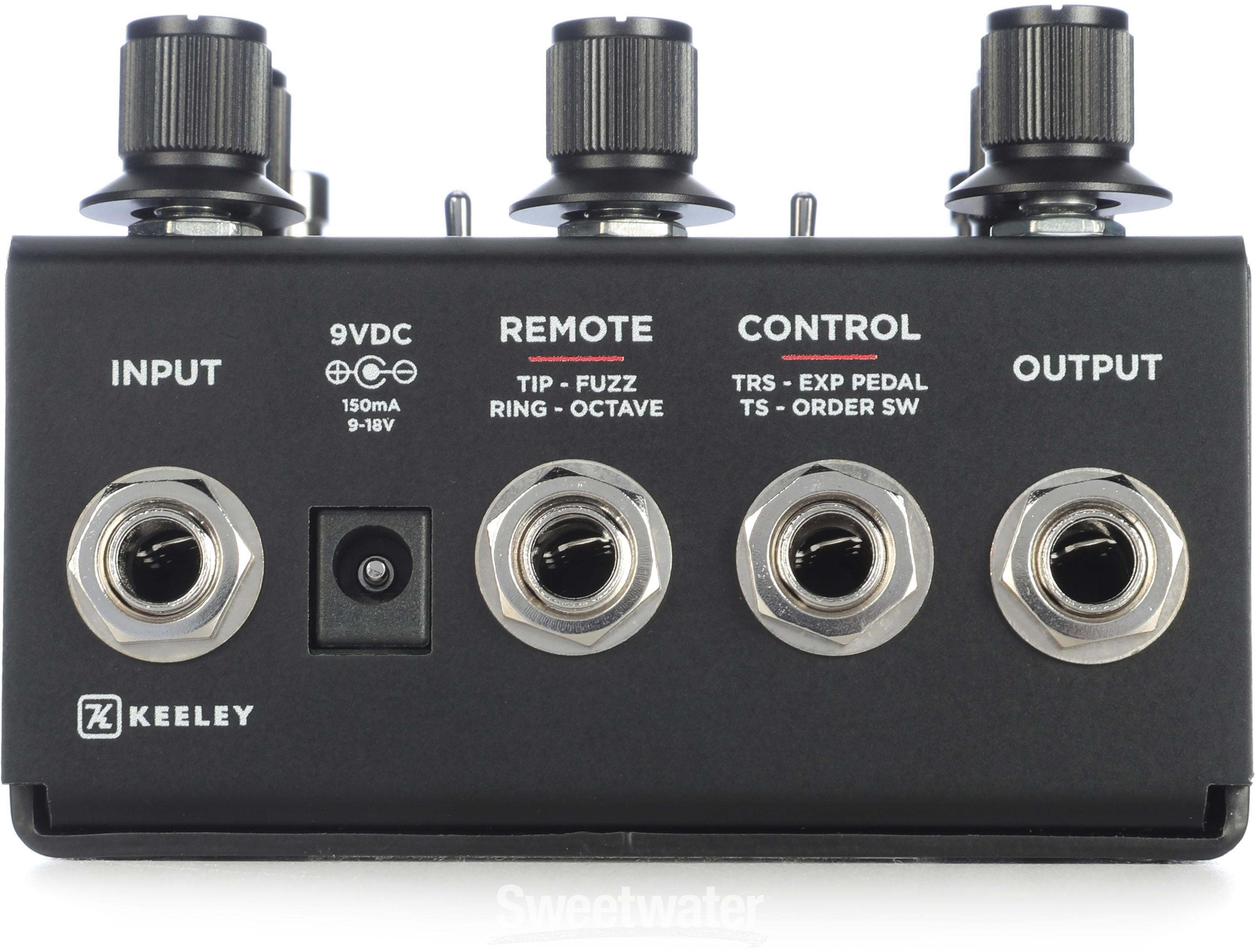 Keeley Octa Psi Transfigurating Fuzz Pedal with Polyphonic Pitch