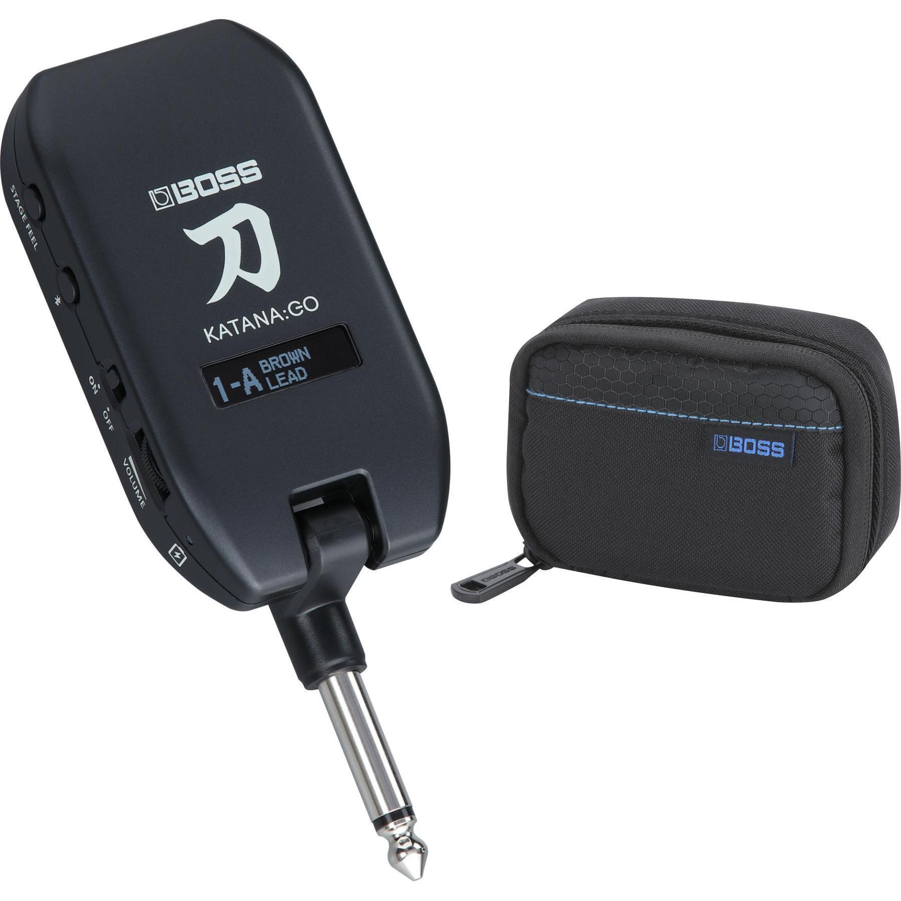 Boss Katana:Go Mini Guitar Headphone Amp with Wireless Footswitch
