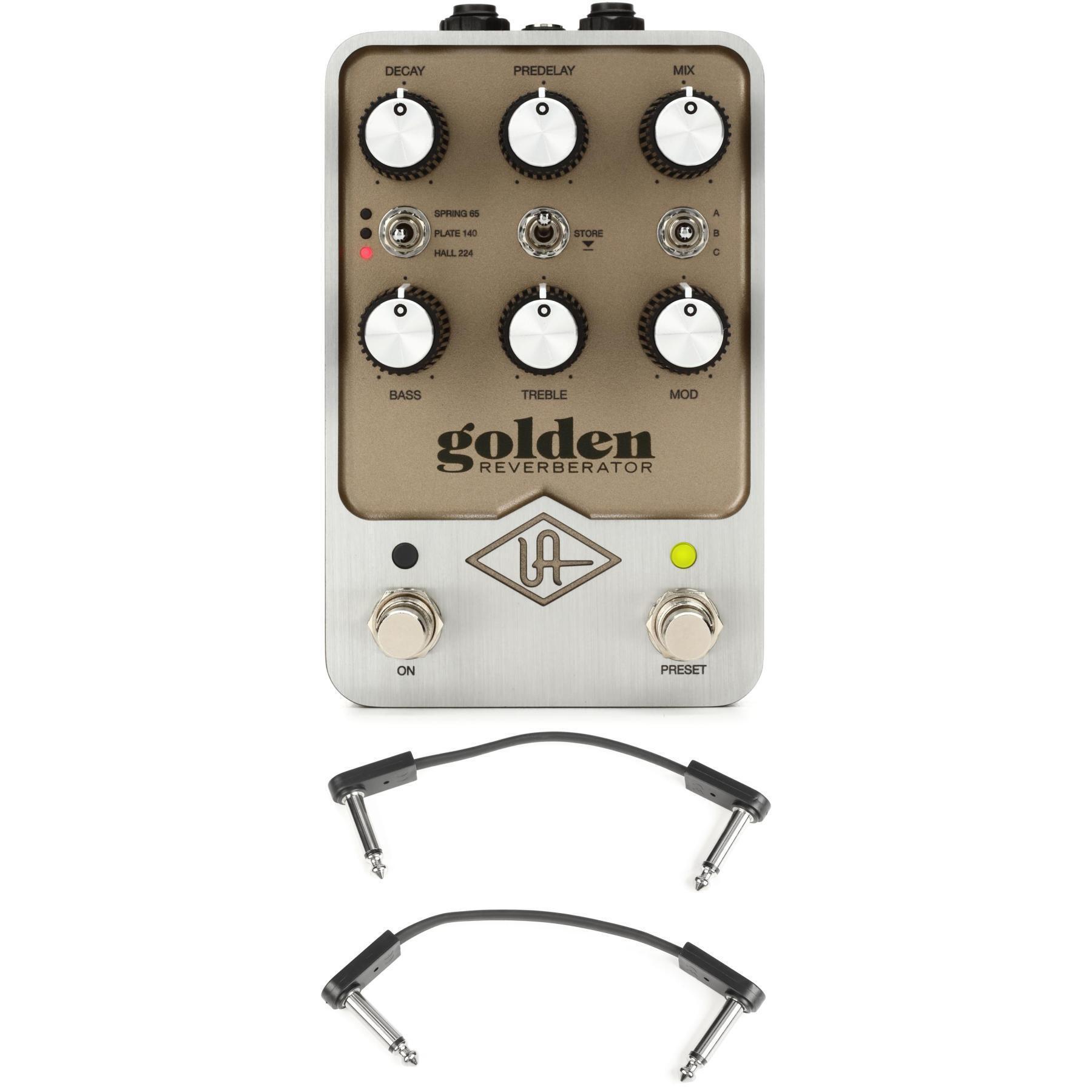 Universal Audio UAFX Golden Reverberator Pedal with EBS Patch