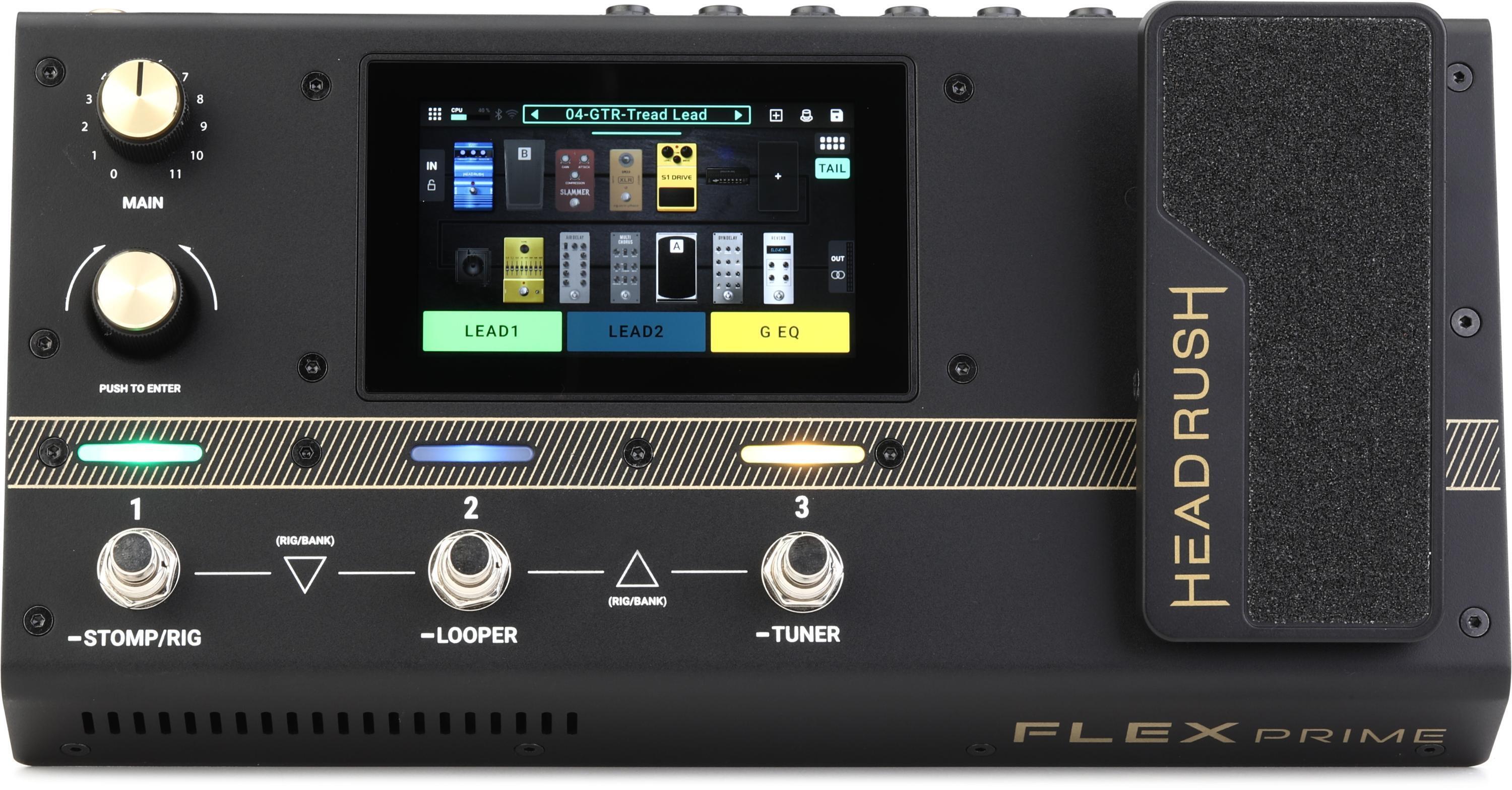Headrush Flex Prime Guitar Multi-effects/Amp Modeler | Sweetwater