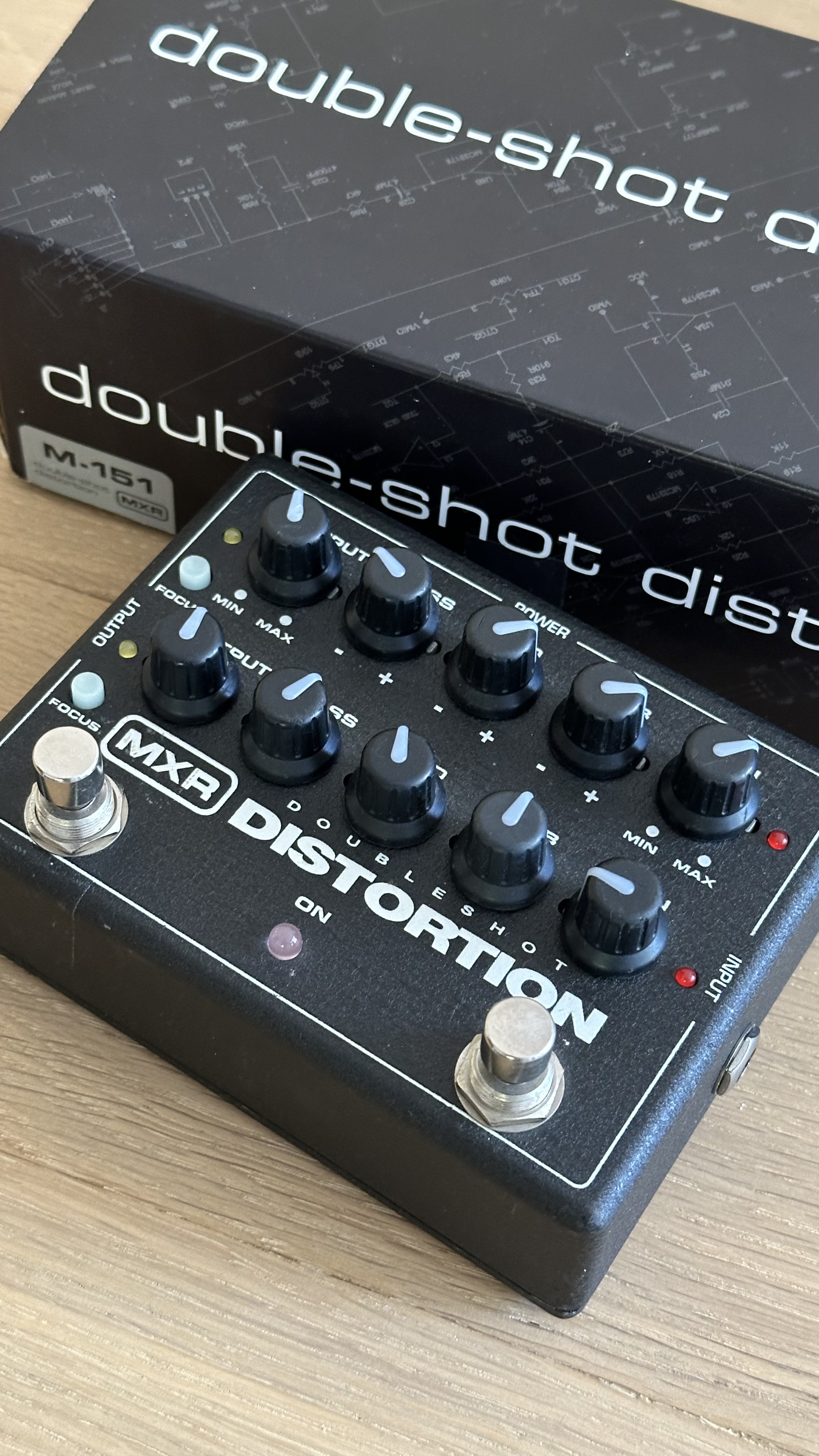 M151 DoubleShot Distortion - MXR M151 DoubleShot Distortion