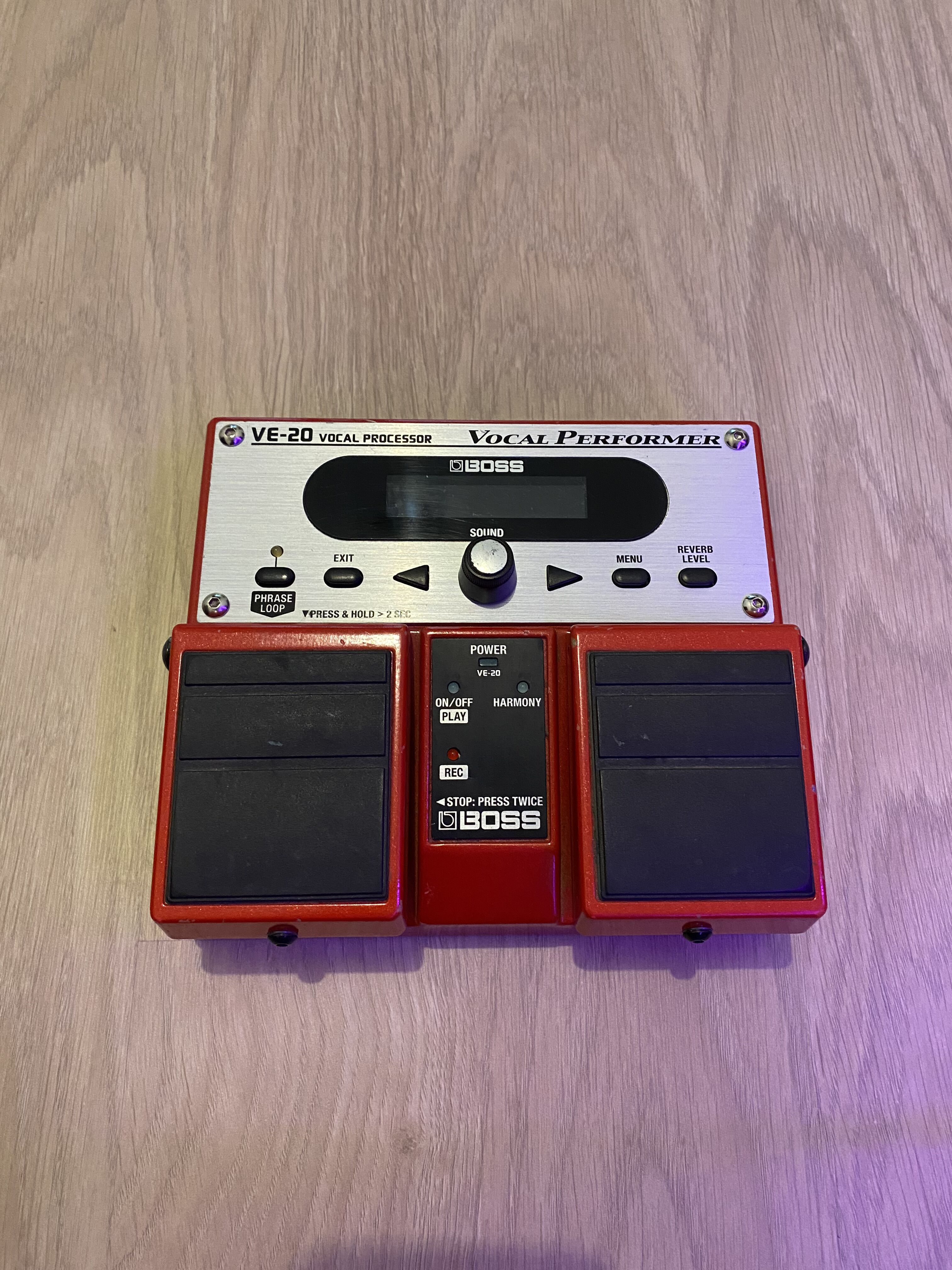 VE-20 Vocal Performer - Boss VE-20 Vocal Performer - Audiofanzine