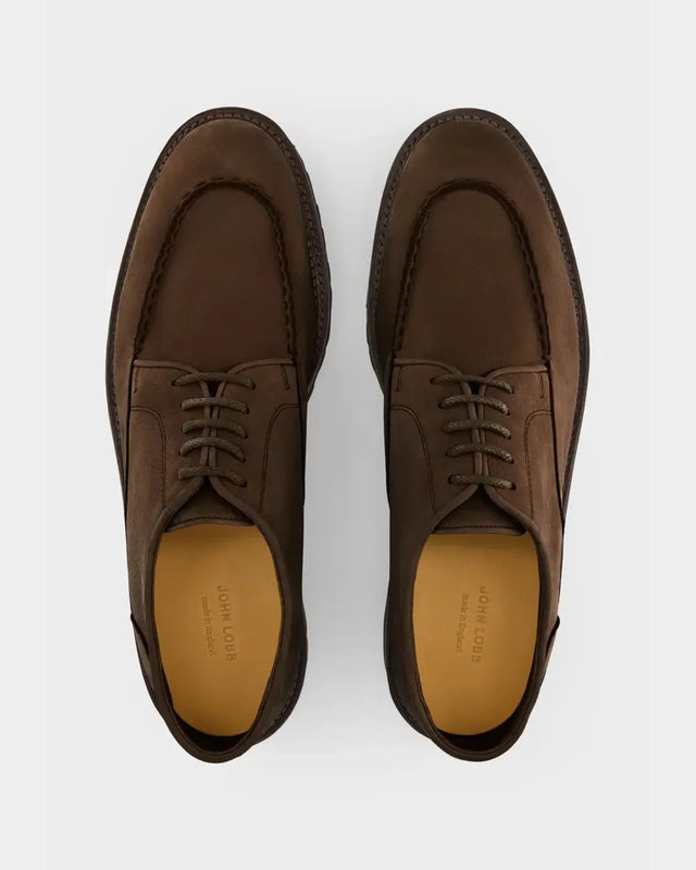 The Hand - John Lobb Land in Unlined Brown Nubuck