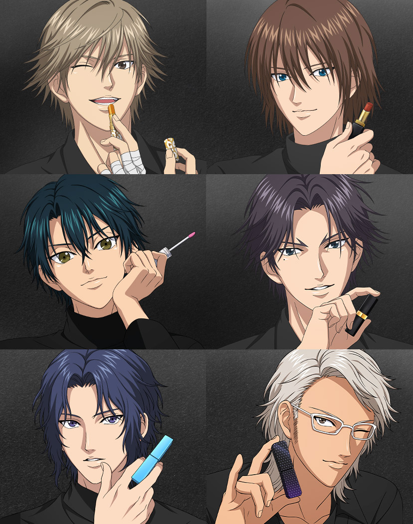 アニメ『新テニスの王子様』 × 三越伊勢丹化粧品オンラインストア