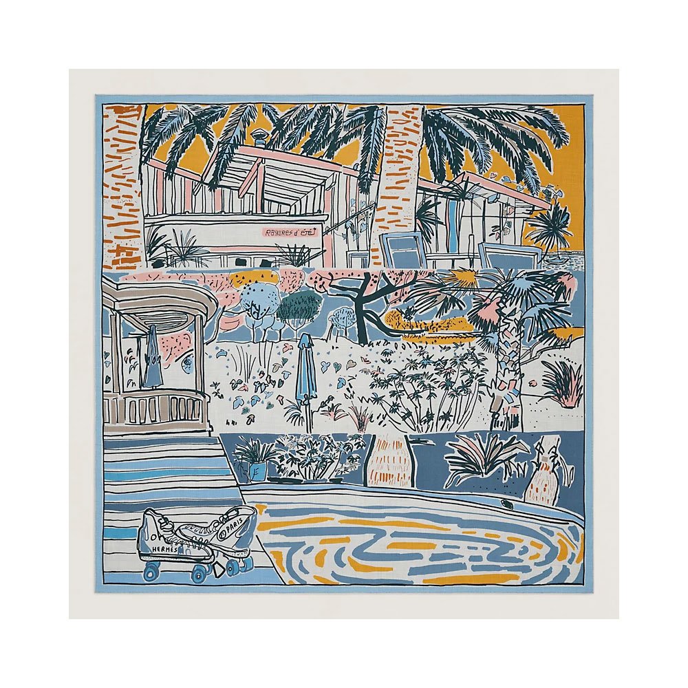 Hermes Rayures d'ete Shawl - Meghan Maven