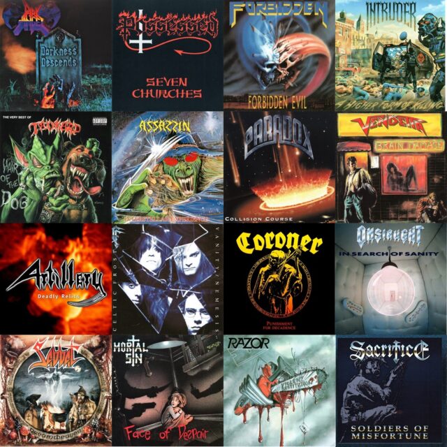 スラッシュ・メタル・バンドの最初に買ったアルバム【第2弾】 | メタ