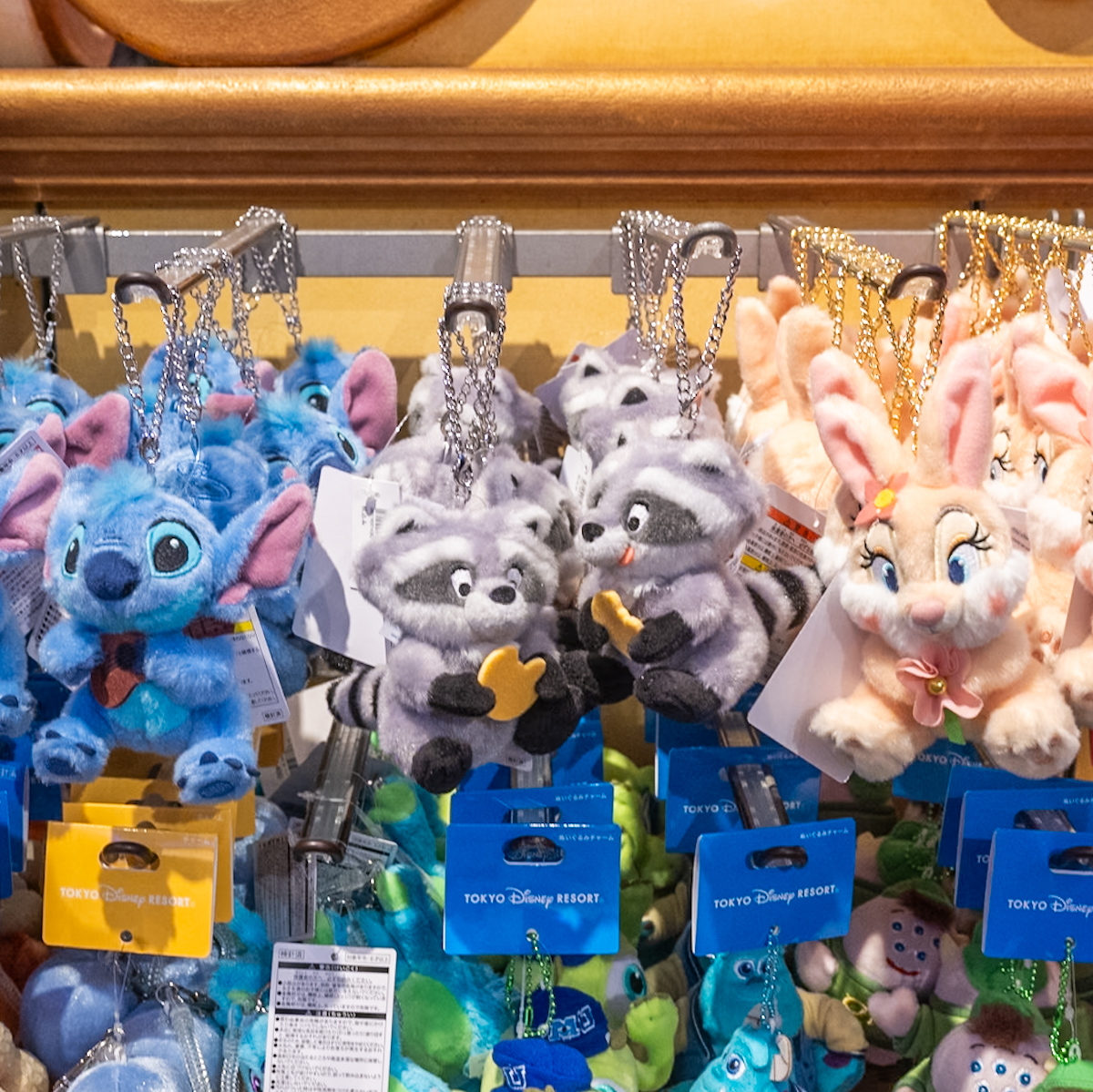 スティッチ、ミーコ、ミス・バニー！東京ディズニーランド ぬいぐるみ