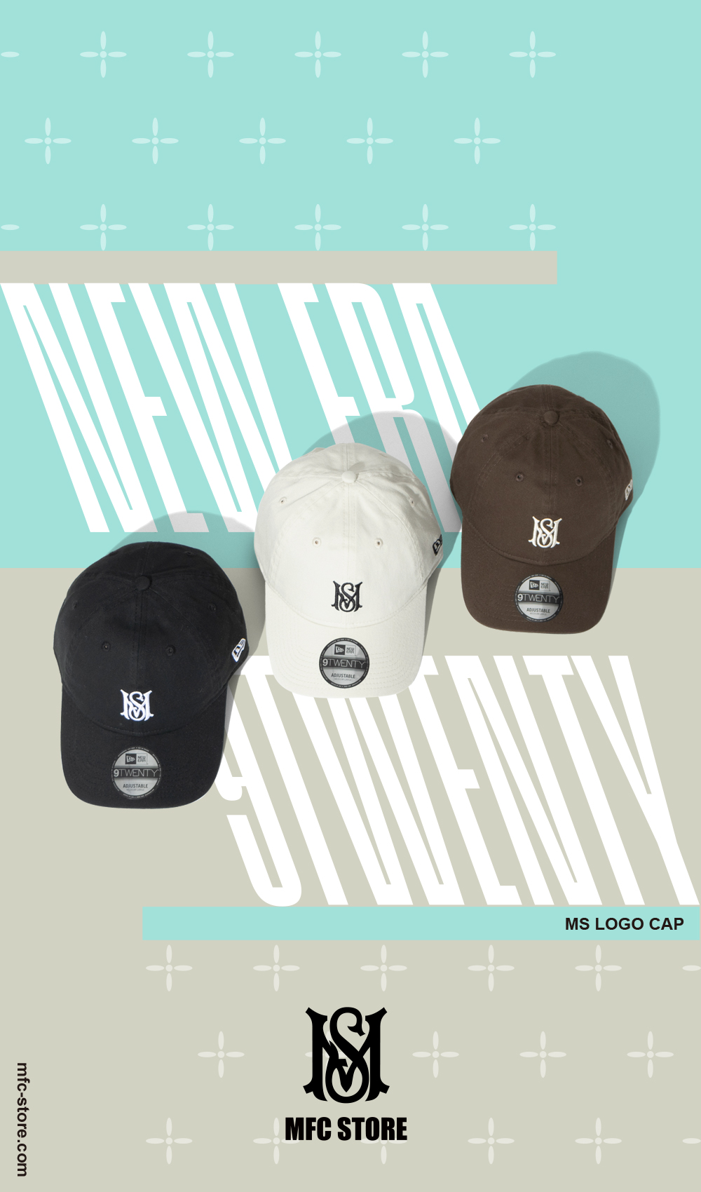 NEW ERA x MFC STORE ORIGINAL 9TWENTY MS LOGO CAP