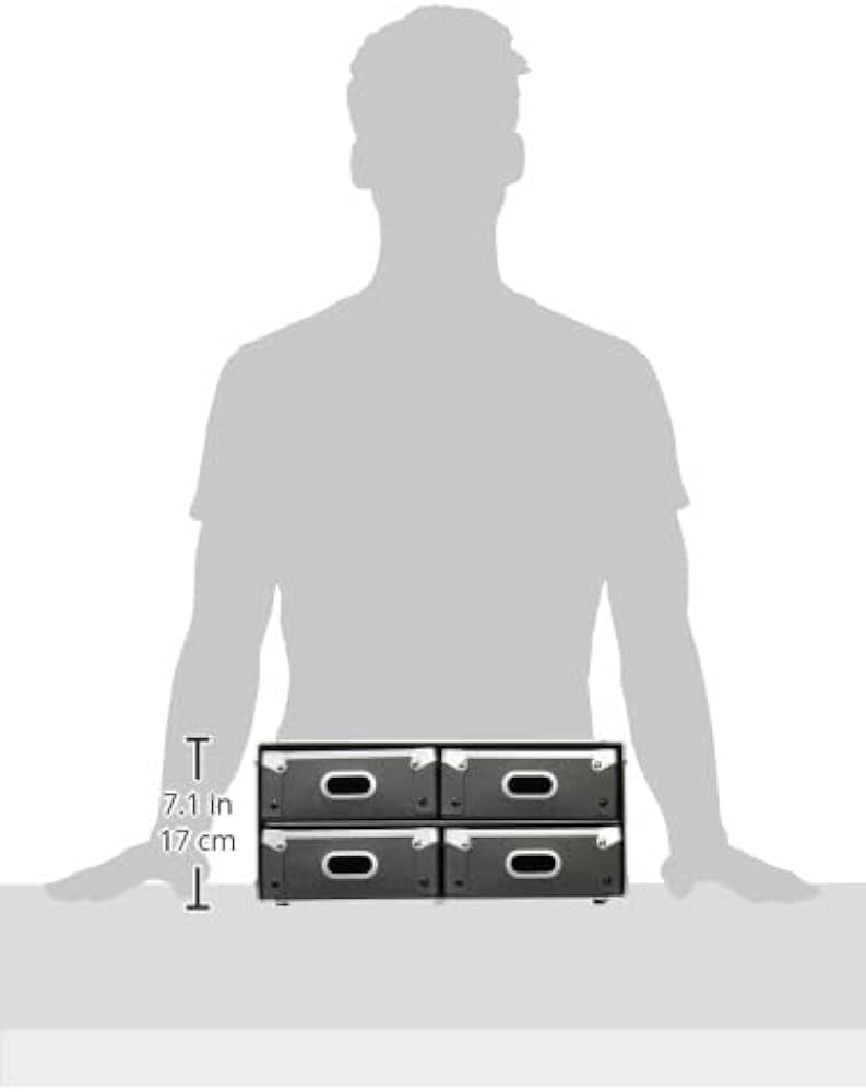 Amazon｜無印良品 硬質パルプ・引出4個 約幅36×奥行25.5×高さ16cm