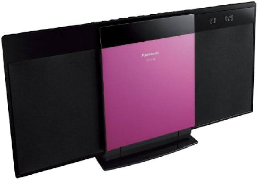 Amazon.co.jp: Panasonic SC-HC28-P Compact Stereo System Pink